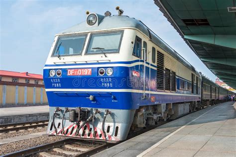 China Railways Df11 Diesel Locomotive Editorial Photography Image Of