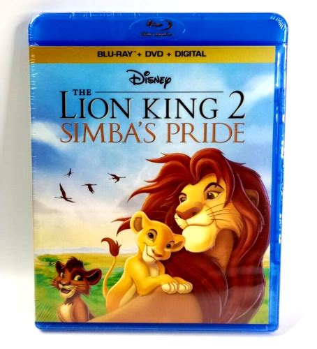 The Lion King 2 Simba S Pride Blu Ray Dvd Combo Brand New Sealed No Slipcover 786936853872 Ebay