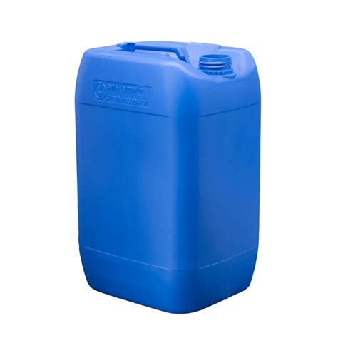 Bidon plastique PEHD Rectangulaire Gerbable EURONEW 27L Homologué Bleu