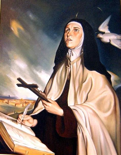 Sta Teresa De Jesus Nonne Marie Von Ebner Eschenbach Christus