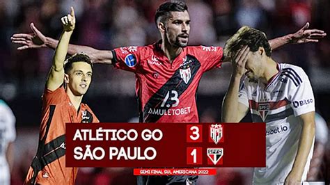 Gols de Atlético GO x São Paulo Dragão vence o Tricolor por 3 x 1 e