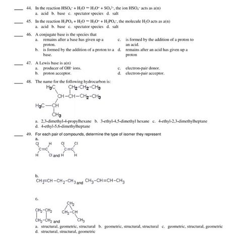 Solved In The Reaction Hso H So The Ion Chegg