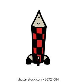 Cartoon Missile Stock Vector (Royalty Free) 225203218 | Shutterstock