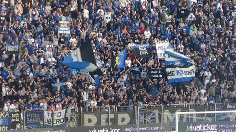 Spal Atalanta Tifo Curva Nord Bergamo Youtube