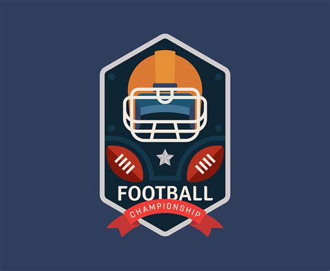 American Football Emblems 245749 Vector Art At Vecteezy