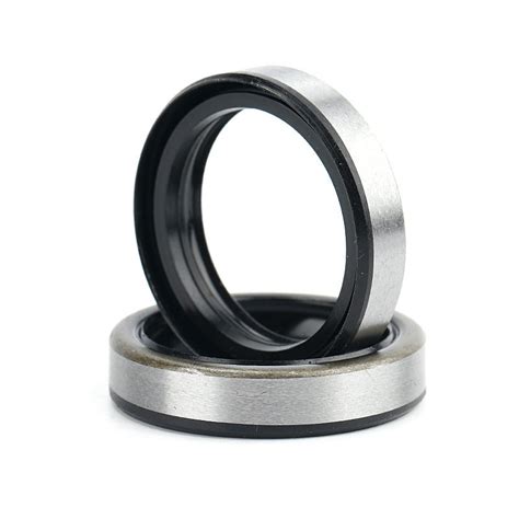 Double Lips FKM Black NBR Rubber Skeleton Oil Seals TC 23X40X6 24x30x5