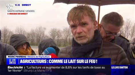 Marc Fesneau ministre de l Agriculture Il y a une nécessité d