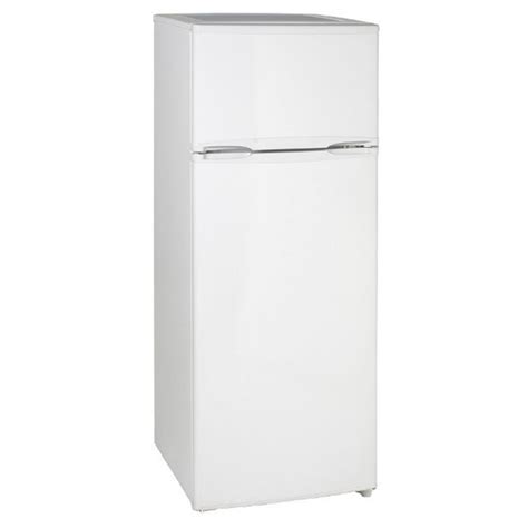 Avanti 74 Cu Ft Two Door Apartment Size Refrigerator White