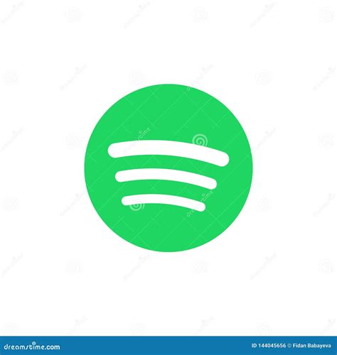 Spotify Colore El Icono Elemento Del Medios Icono Social Del Ejemplo