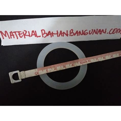 Jual Karet Packing Inch Putih Flexible Kran Air Panas Dingin Paking