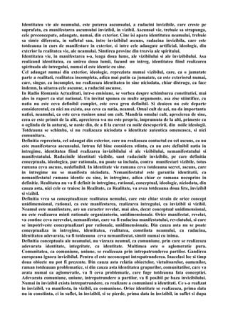 Reflectii Identitatea Neamului Ca O Radacina Ascuns In Invizibil Pdf