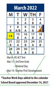 Cedar Ridge School - School District Instructional Calendar - Alpine District - 2021-2022