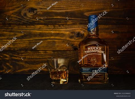 Bottle Nucky Thompson Blended Scotch Whisky Stock Photo 2122349693 ...