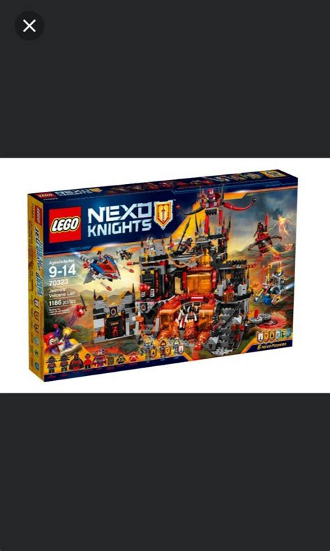 Lego Nexo Knights Jestro S Volcano Lair Hobbies Toys Toys