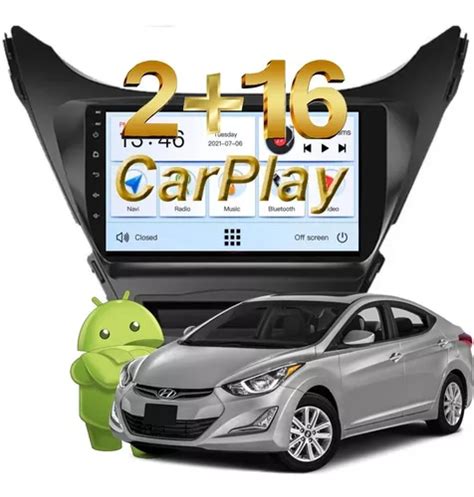 Multimidia Elantra Android Carplay