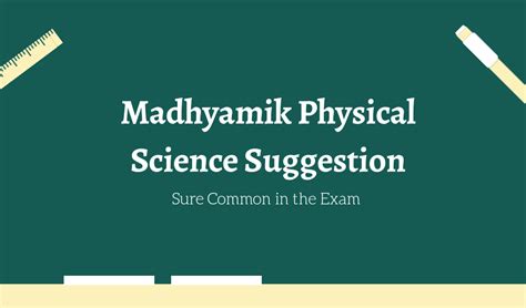 Wbbse Physical Science Suggestion Archives Webexam