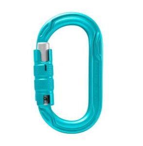 Edelrid Oval Power 2500 Triple Lock Carabiner Silver Icemint