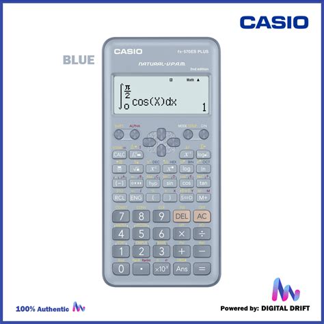 Casio Fx 570ES Plus 2nd Edition Scientific Calculator Original Shopee