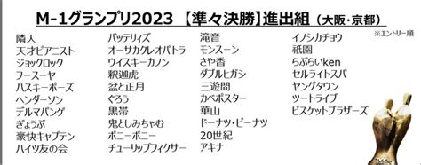 なかやまきんに君、ケイン・コスギ M 1グランプリ準々決勝進出！アマチュアからは現役東大生も‼｜よろず〜ニュース