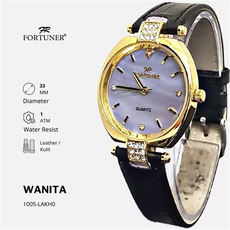 Jual Fortuner Watch Fortuner Jam Tangan Wanita Analog Fashion Kulit