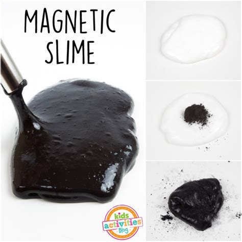 Magical And Easy Homemade Magnetic Slime Recipe Kids Activities Blog