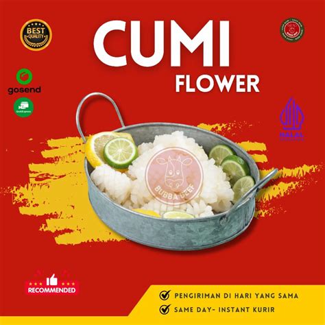 Jual Cumi Flower Frozen Gr Cumi Kembang Premium Cumi Kupas Kulit