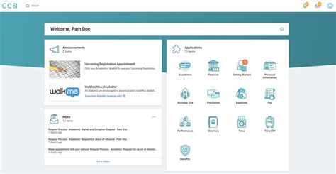 Intro to Workday Step by Step Guide - CCA Portal