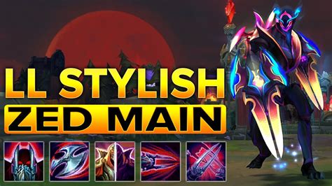 LL Stylish Zed Montage The Zed God YouTube