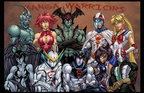 Manga Warriors V.1 Clrs UPDATE by CdubbArt on DeviantArt