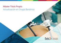 M Ster T Tulo Propio Actualizaci N En Cirug A Bari Trica Tech