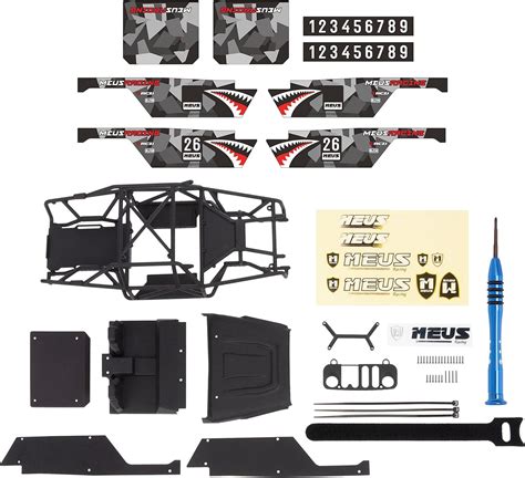 Upgrades Rc Roll Cage Body Nylon Cage Body Shell Ripper Cage Set