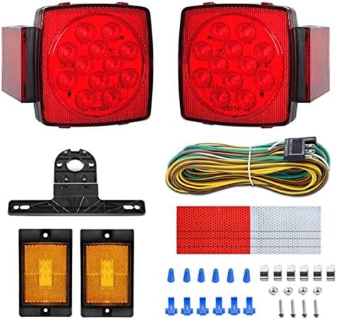 Amazon Gonice V Led Trailer Light Kit Super Bright Submersible