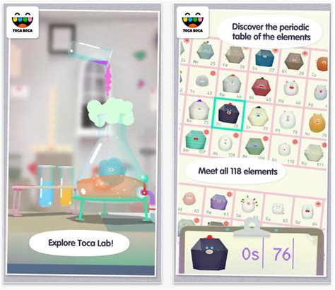 Toca Lab ($3, iOS, Android, Amazon apps) — Science is made fun in ...