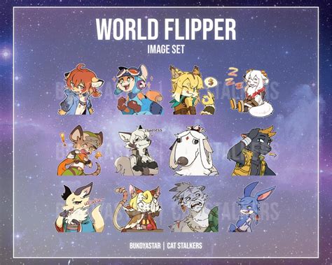 World Flipper Image Set - Etsy