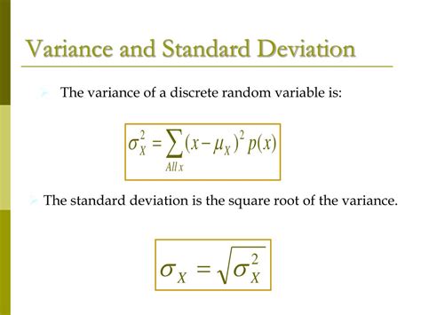 Ppt Variance And Standard Deviation Powerpoint Presentation Free