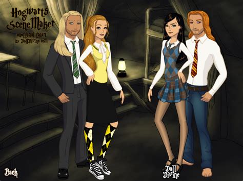 Hogwarts House Founders by BellalyseWinchester on DeviantArt