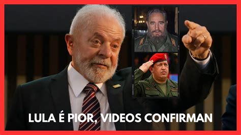 LULA FIDEL CASTRO E HUGO CHAVEZ SÃO FARINHA DO MESMO SACO VEJAM