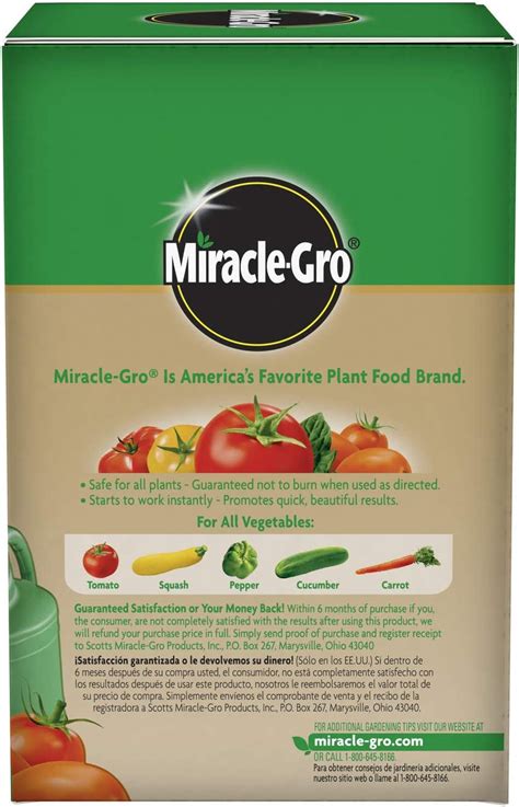 Buy Miracle Gro 2000422 Plant Food 15 Pound Tomato Fertilizer 15