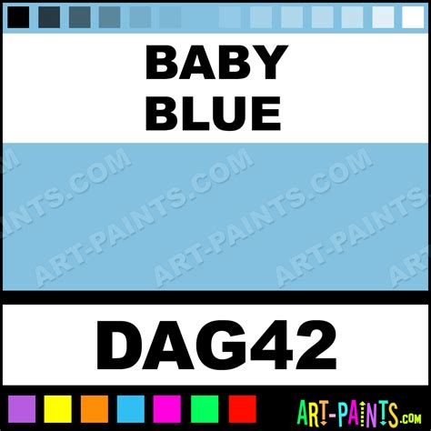 Baby Blue Gloss Enamel Paints - DAG42 - Baby Blue Paint, Baby Blue ...