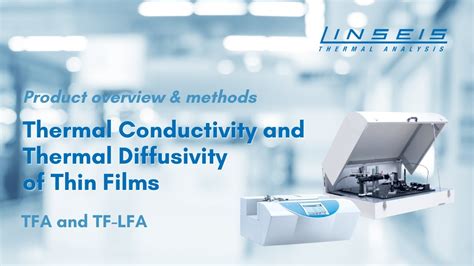 Linseis Thin Film Thermal Conductivity Product Presentation Youtube