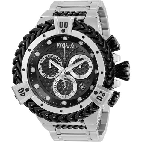 Invicta Reserve Chronograph Quartz Gunmetal Dial Mens Watch 30541