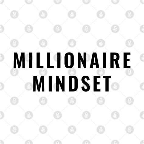 Millionaire Mindset - Motivational - Phone Case | TeePublic AU