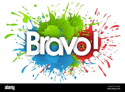 Mot bravo Banque de photographies et d’images à haute résolution - Alamy