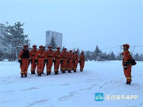 延边州森林消防支队珲春大队开展“抗冰雪灾害紧急救援”拉动演练王婧