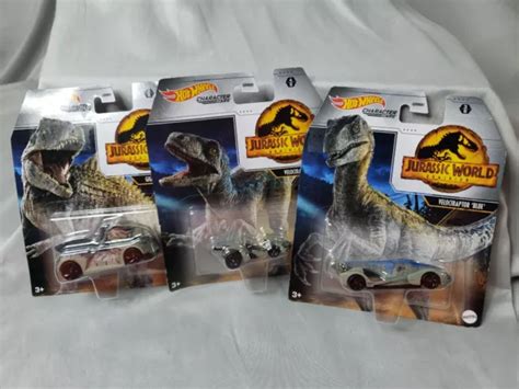 HOT WHEELS PERSONAGGI Cars Jurassic World Dominion Giganotosaurus Mattel Nuovo EUR