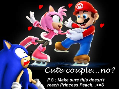 Amy x Mario(?!?!) - Sonic the Hedgehog Photo (36067289) - Fanpop - Page 4