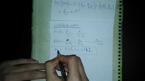 Transform E De Laplace Inverse Calcul Des R Sidus De Fonction