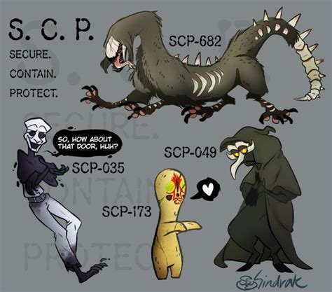 ♦ S I N D R A K ♦ Scp Scp 682 Scp 049