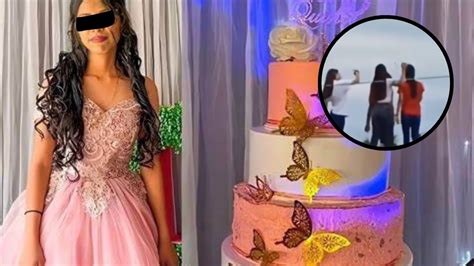 Débora Rebeca Twitter video de la quinceañera que se tomaba fotos