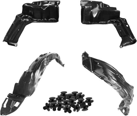 Amazon Parts N Go Corolla Fender Liner Undercover Set